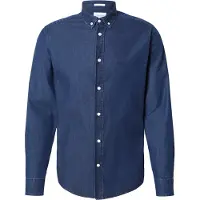 Pepe Jeans für Herren. PM3090016C2 Hemd Classic Slim navy (L), Lässig, Baumwolle, Langarm, Marine