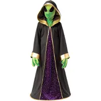 Metamorph Grüner Alien Kostüm für Kinder