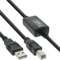 InLine USB 2.0 Aktivkabel mit Signalverstaerkung St A an St B 10m