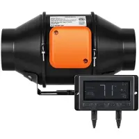 DUOKU Leitungsventilator - - VV-GDFJ-EC4 - 4 Zoll - 205 CFM - Leiser EC-Motor