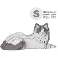 Jekca Bricks Ragdoll Cat 03S-M02 ST19RCA03-M02