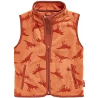 Playshoes Fleeceweste in Orange | Gr.: 128