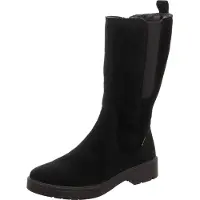Legero Stiefel bequem warm gefüttert in schwarz, Gr. 4.5