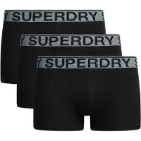 Superdry für Herren. M3110450B 3er Pack Boxershorts Marca schwarz (S), Heimtextilien, Baumwolle