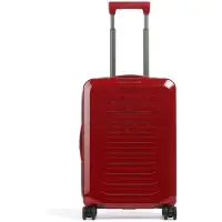 Porsche Design Roadster Hardcase 4 Wheel Cabin Trolley carmine red shiny
