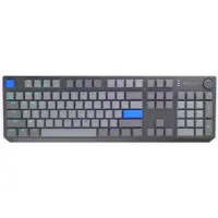 Endorfy Thock V2, Verkabelt & Kabellos, USB + RF Wireless + Bluetooth, Mechanischer Switch, QWERTY, RGB-LED, Grau