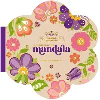 Lantaarn Malbuch „Mandala blühender Blumen”