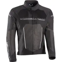 Ixon T-Rex Schwarz Weiß Grau Motorrad Textiljacke Größe L