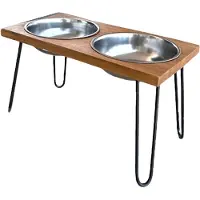 Quapas! Premium Teak Futterstation - L