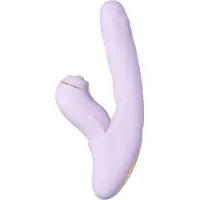 Svakom DuoGlow - App-gesteuerter G-Punkt- und Klitoris-Vibrator (lila)