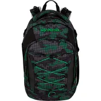 MCNEILL Schulrucksack "Luca", Kinder, Gr. B/H/T: 30cm x 45cm x 23cm, grid, Polyester, Rucksäcke Schulrucksack