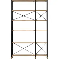 Möbilia Regal-Set 127,5x210 cm