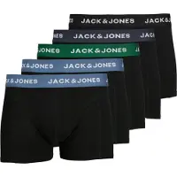 Jack & Jones Solid Trunk Boxershorts Herren (5-pack) L