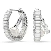 Swarovski Damen Silber Swarovski Ohrringe 5720868