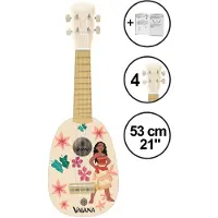 Lexibook Vaiana Ukulele Holz Nylonsaiten – 53 cm | Gr.: onesize