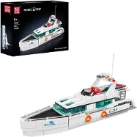Mould King Yacht Weißer Delfin 10218
