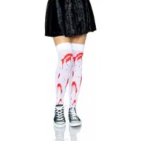 Leg avenue Blutige Overknee Strümpfe