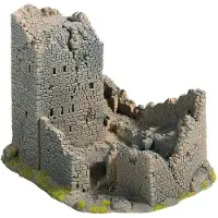 Noch Burgruine, Grün, Grau
