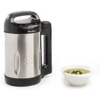 Moulinex LM542810, Edelstahl, Edelstahl, Edelstahl, 1,2 l, Mixer Stil, Schwarz, Edelstahl