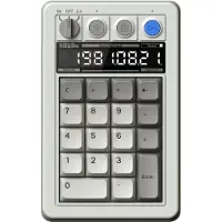 8Bitdo Retro 18 Mechanical Numpad – M Edition, Bluetooth/USB/RF Wireless, 18, PC, Grau