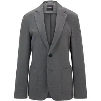 BOSS Slim-Fit Sakko aus funktionalem Stretch-Seersucker Grösse 58