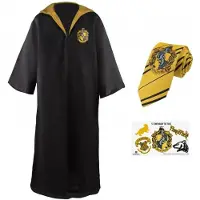 Cinereplicas HP EntryRobe, Necktie & Tattoos Hufflepuff Small EU