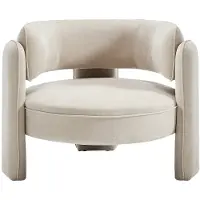 Vente-unique Sessel Mit Gerader Rückenlehne Zorimo Beige 91 cm
