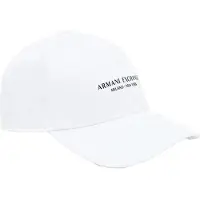 Armani Exchange für Herren. XM001694AF15502U0002 Freizeitmütze weiß (OSFA), Lässig, Baumwolle