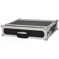 ROADINGER Effektrack CO DD, 2HE, 24cm tief, schwarz