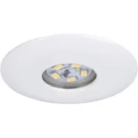 Briloner LED Einbauleuchte 3er Set 1,8 W 3000K IP44 weiß Kunststoff Ø4,5cm