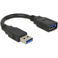 DeLOCK 82776, 0,15 m, 5000 Mbit/s, Schwarz
