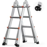 Vevor Teleskopleiter mit A-Rahmen