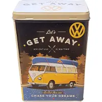 Nostalgic Art Nostalgic-Art - Vorratsdose L - Volkswagen - VW Bulli Let's Get Away!