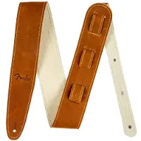 Fender Ball Glove Ledergitarrengurt Braun