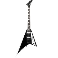Jackson JS Series Rhoads JS32 Schwarz mit weißen Rändern