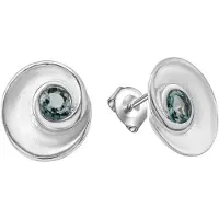 Celesta Paar Ohrstecker , silber (silbergrau, blau), Ohrringe, Damen, one-size, Silber 925 (Sterlingsilber), Paar Ohrstecker