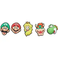 Crocs Schuhanstecker "Jibbitz Super Mario" Set, Kein Spielzeug. Nicht geeignet für Kinder unter 3 Jahren., 5 Stk. zum individuellen stylen