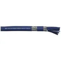 DAP MK-2032 20-paariges Multicore-Kabel für Bühnenanwendungen – doppelt abgeschirmt – blaue