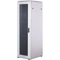 Digitus Netzwerkschrank Unique Serie - 600x800 mm (BxT), Freistehendes Gestell, 800 kg, Grau