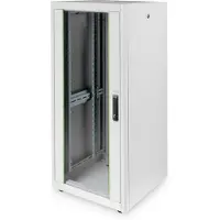 Digitus RM Netzwerkschrank 26HE 1300x600x600mm, Glastür, grau
