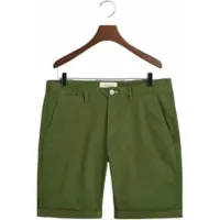 Gant Kurze Hose Slim Sunfaded Shorts Herren Pine Green-Größe 44