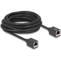 DeLOCK Netzwerk Verlängerungskabel Kupplung RJ45 Buchse zu Cat.6A S/FTP 7.5 m (90334)
