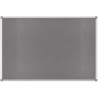 MAUL MAULstandard Pinboard, Textil, 900 x 1200 mm, grau