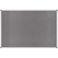 MAUL MAULstandard Pinboard, Textil, 900 x 1200 mm, grau