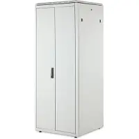 Digitus Netzwerkschrank Unique Serie - 800x800 mm (BxT), Freistehendes Gestell, 42U, 800 kg, Sperrschloss, Ablageschienen, Verstellbare Füße