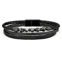 U.s. polo assn. US Polo Assn Jewellery Brandon Schwarzes Armband