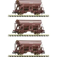Fleischmann 6660071 N 3er-Set: Schwenkdachwagen der DR