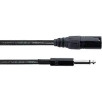 Cordial EM 5 MP XLR Verbindungskabel (1x XLR-Stecker 3 polig - 1x Klinkenstecker