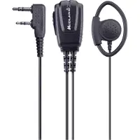 Midland MA 24-LK Pro, Clip Mikrofon mit Ohrhörer