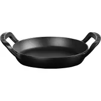 Le Creuset BBQ Outdoor Collection 20270250000005 Cast Iron Skillet, Pfanne, 25 cm